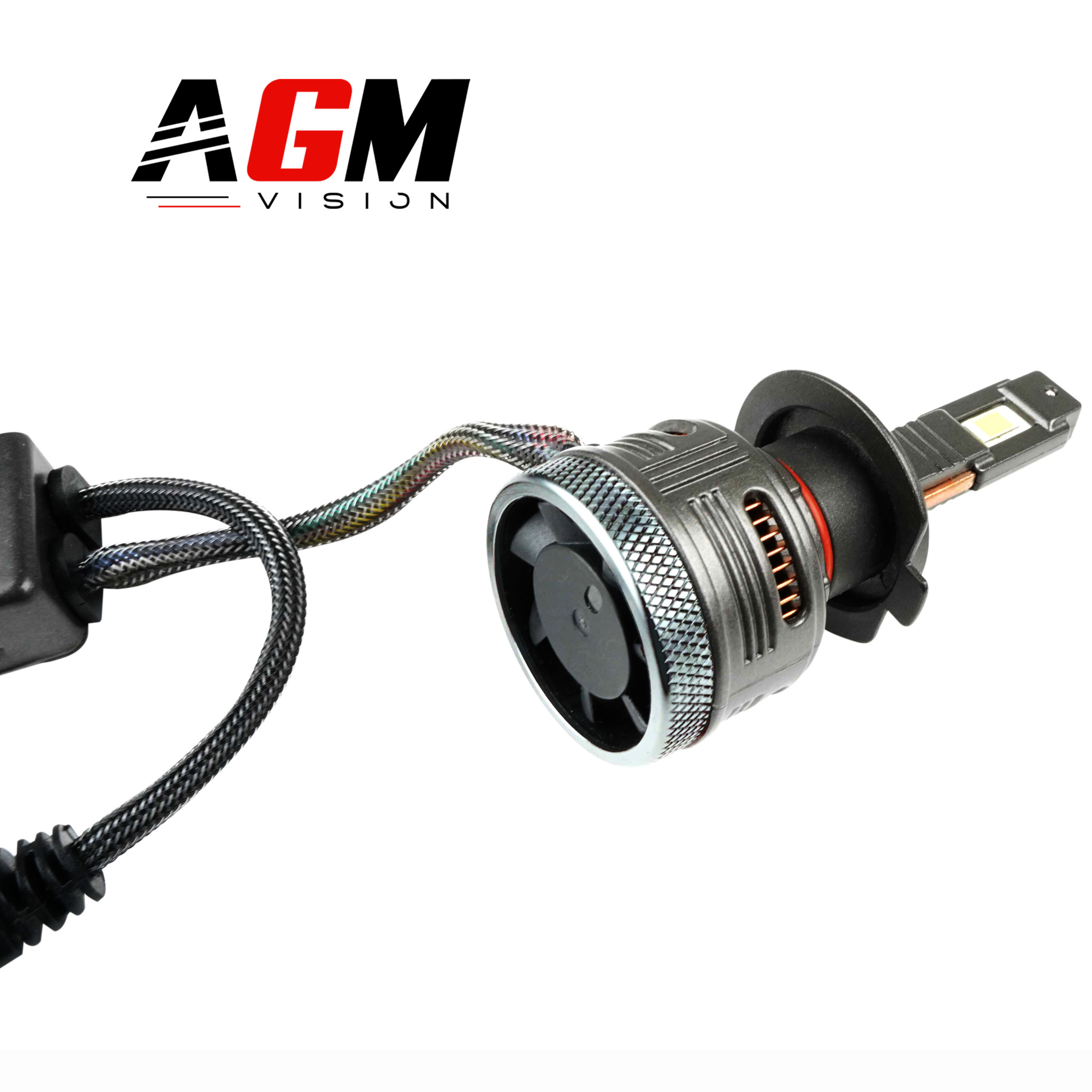 Ampoule LED H7 6500K 55W 10000LM - Moto Vision