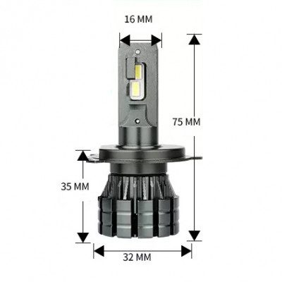 Kit Ampoules LED H4 VENTIRAD PRO