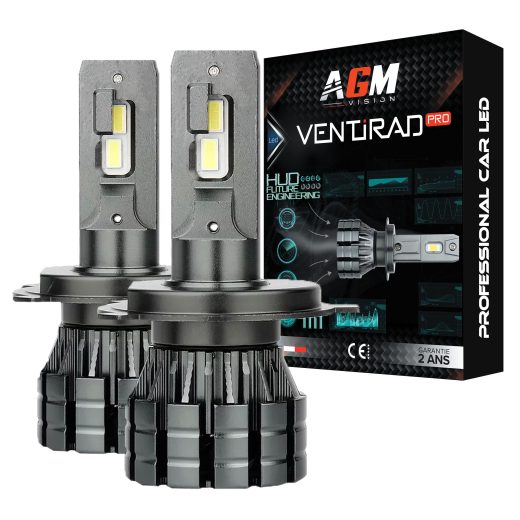 Kit Ampoules LED H4 VENTIRAD PRO