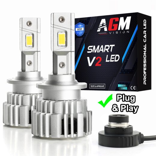 Kit Ampoules LED D2S/D2R SMART V2