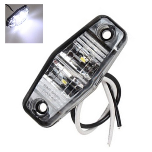 六角形LEDサイドマーカーランプ（白）