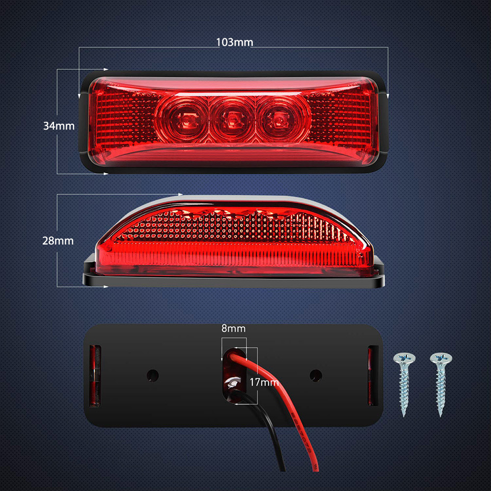 Feu de gabarit LED LIFT (ROUGE)