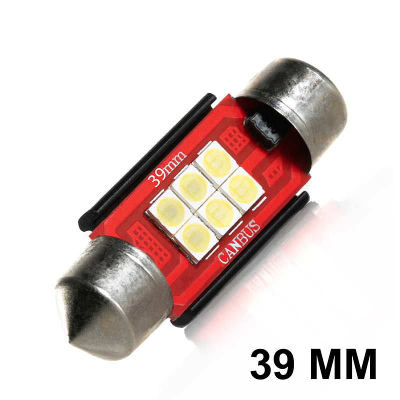 Navette LED-C7W-39mm-F12 (Blanc)