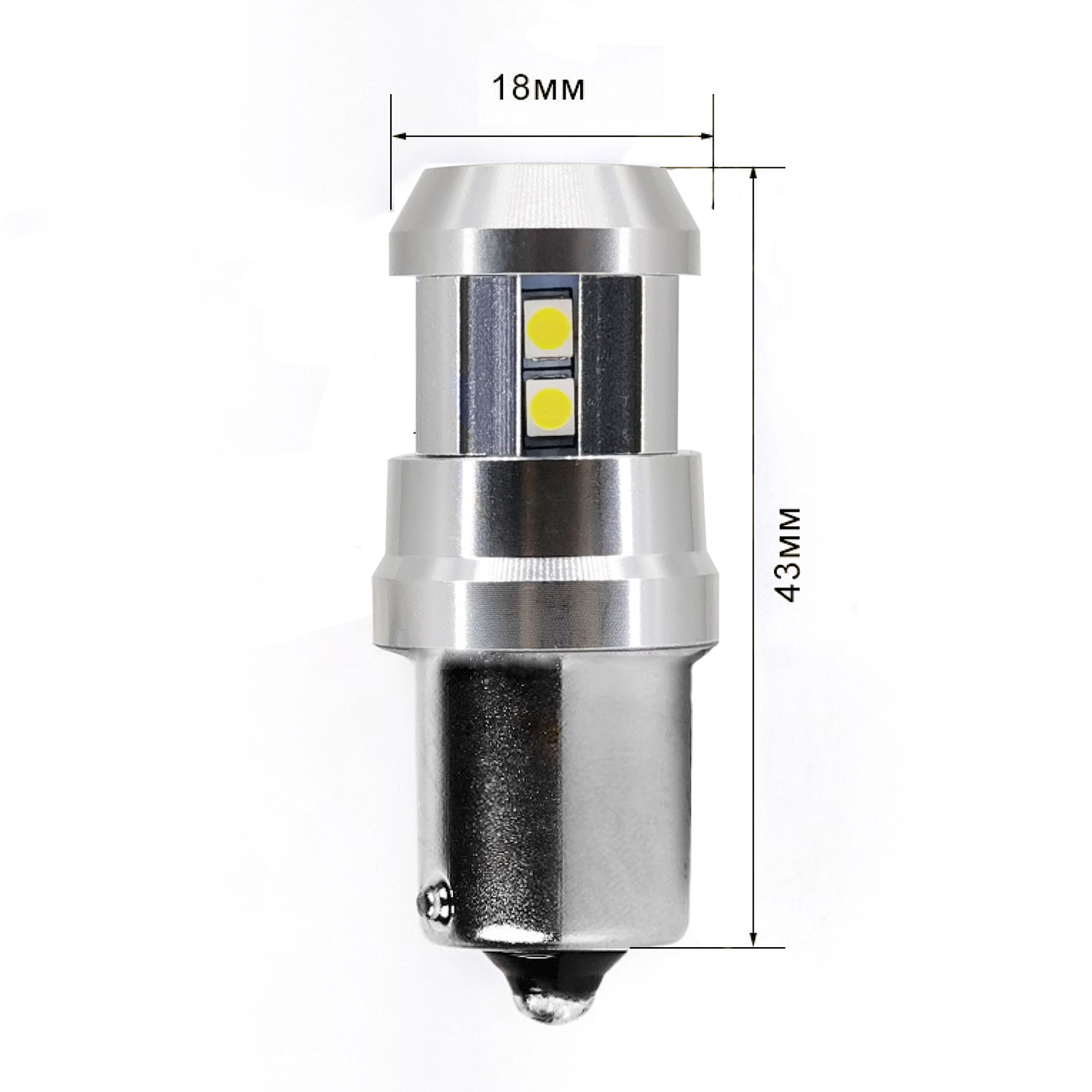 AMPOULE LED P21W-BA15S SMART (BLANC)