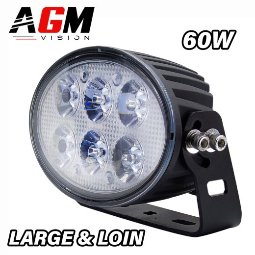 FARO ADICIONAL LED OVAL EDGELESS 60W