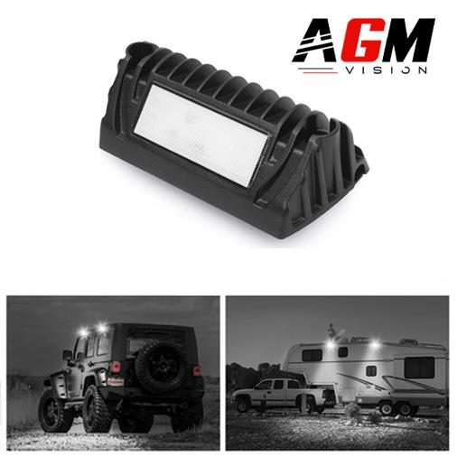 Phare LED éclairage latéral 10 cm - 20 W - Camping-car / pick-up