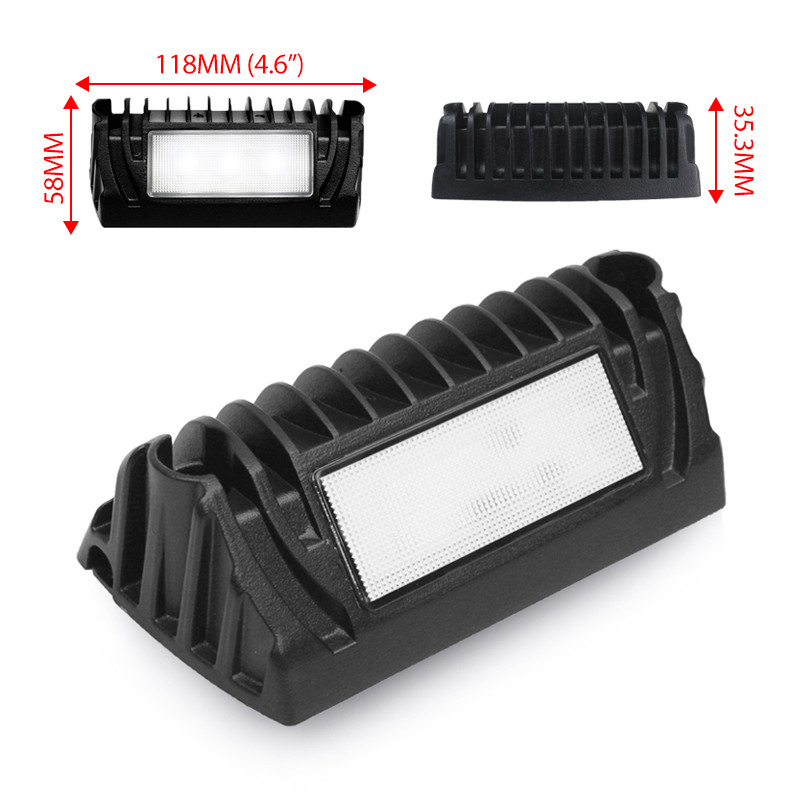 PHARE LED ECLAIRAGE LATERAL 10CM - 20W