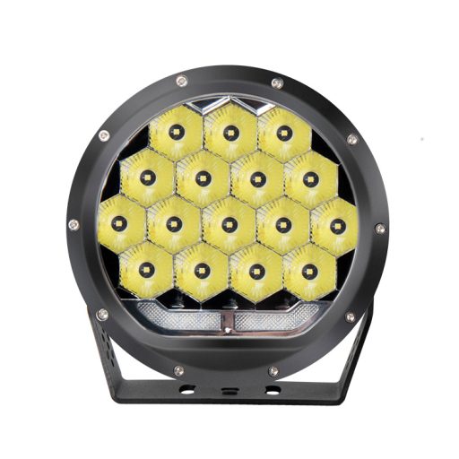 PHARE LED RECTANGLE MAX-POWER 120W + DRL BLANC