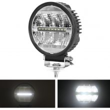 PHARE LED ROND DIFFUSION+ WHITE DRL 35W