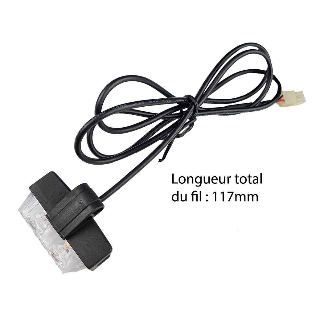 PACK 4 STROBES LED CALANDRE (ROUGE/BLEU)