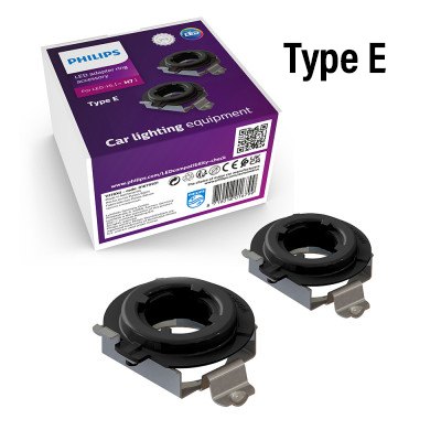 2x Anneaux de connexion TYPE E LED H7 - Ampoules LED H7 PRO6001 Philips