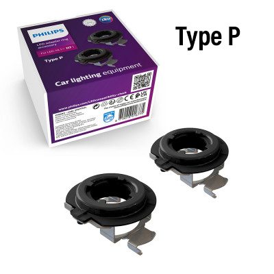 2x Anneaux de Connexion TYPE PLED H7 - Ampoules LED H7 PRO6001 Philips