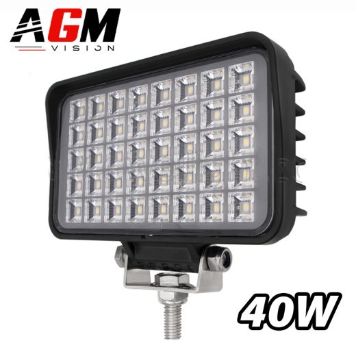 Phare de travail LED rectangulaire Z 40W