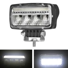 PHARE LED RECTANGLE DIFFUSION+ WHITE DRL 20W