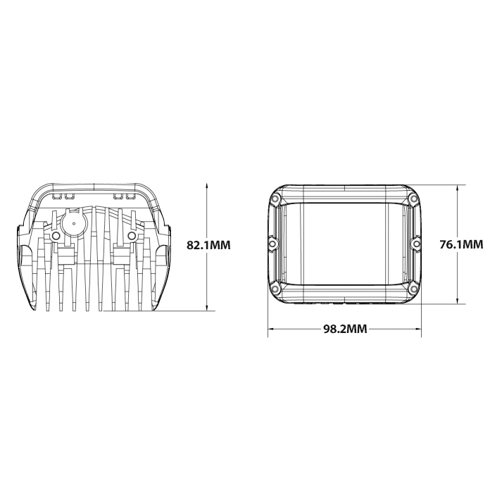 PHARE LED MD-SPOT + SIDE LED - 40W