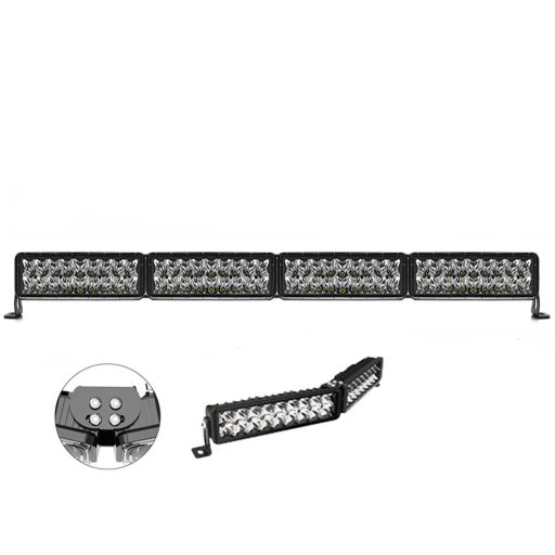KIT 4 BARRES LED DUAL ANGULAIRE R-FORCE 40°