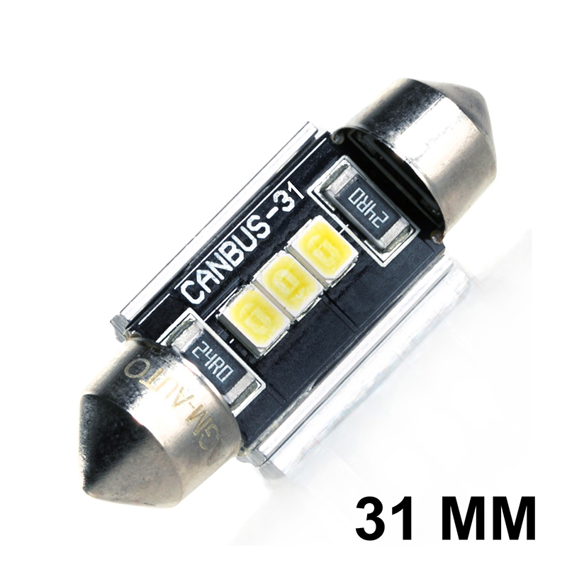 Ampoule navette C5W filament LED longueur de 41 mm