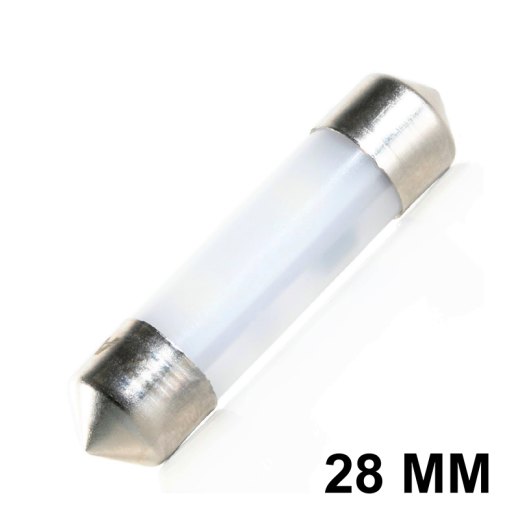 Navette LED-C3W-28mm-ANGEL (Blanco)