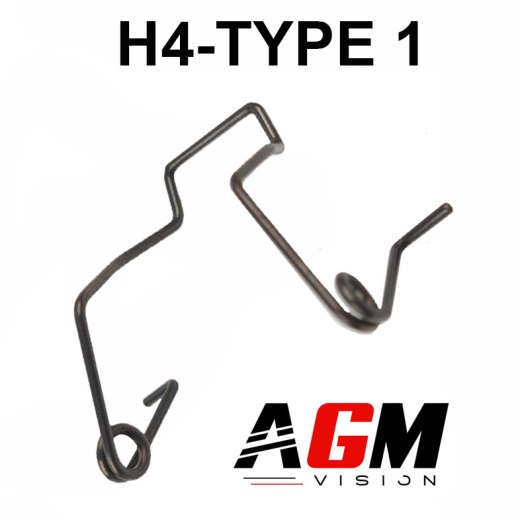 Tringle ressort de maintien pour ampoule H4 TYPE 1