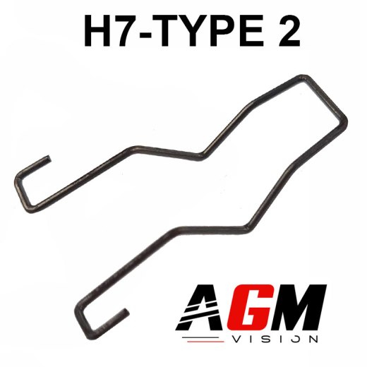 Spring Rod bulb holder H7 TYPE 2