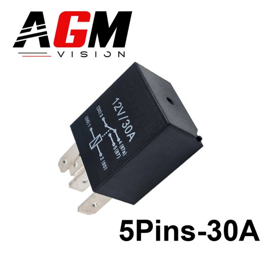 ユニバーサルリレー 5ピン SLIM 30A 12V