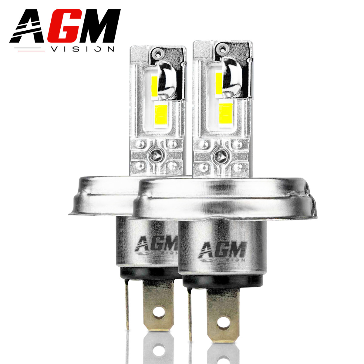 Kit Ampoules LED R2 P45T CODE EUROPEEN LP1 BLANC 6500K