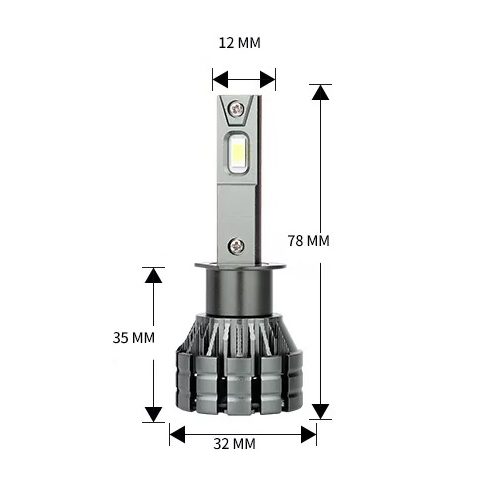 Kit Ampoules LED H1 VENTIRAD PRO