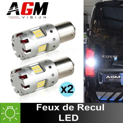 KIT feux de recul LED Peugeot Expert 3 - Sans erreurs OBD