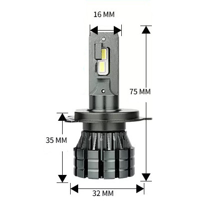 Kit Ampoules LED HB2 9003 VENTIRAD PRO