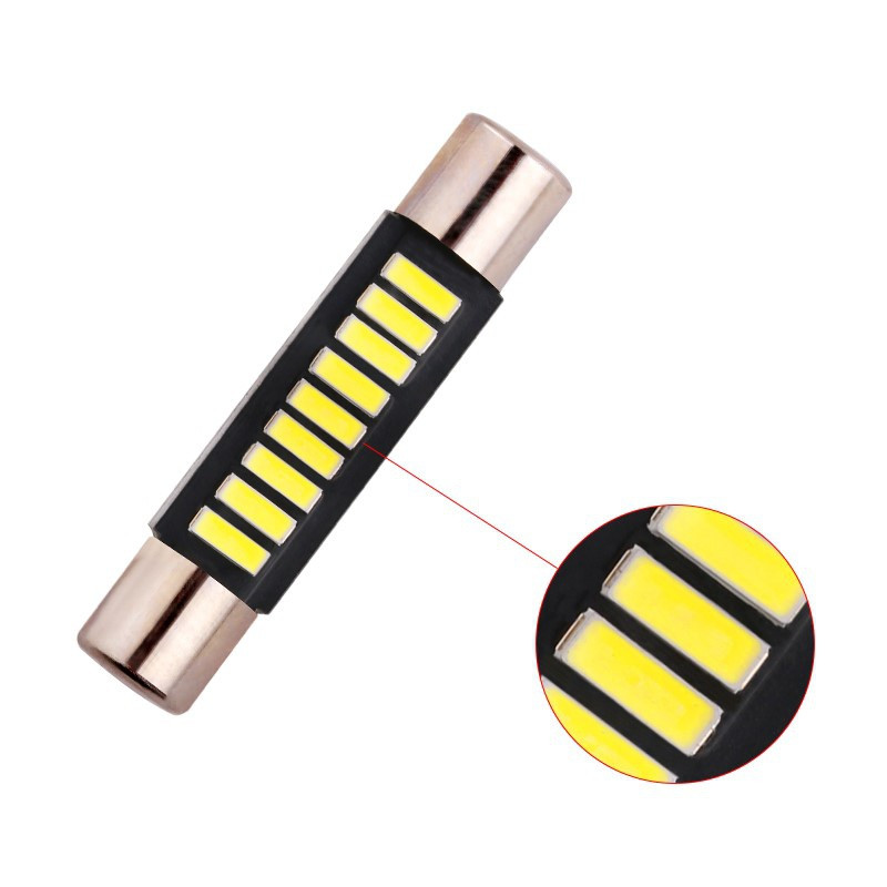 Navette LED-T6-28mm-SLIM XS (Blanc)
