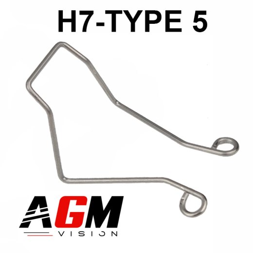 Tringle ressort de maintien pour ampoule H7 TYPE 5
