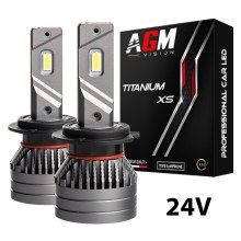 Kit Ampoules LED H7 TITANIUM XS 24V