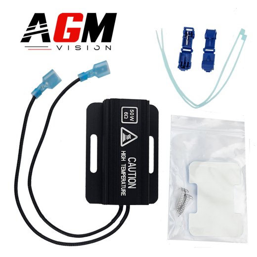 Résistance 6Ω Premium Noire – Charge équivalente à 22W