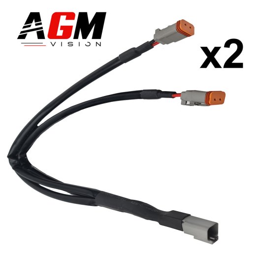 Premium Double Deutsch Male 2 Pins Extension