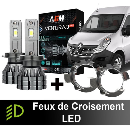 Kit ampoules feux de croisement LED Renault Master 3 (2010 - 2020)