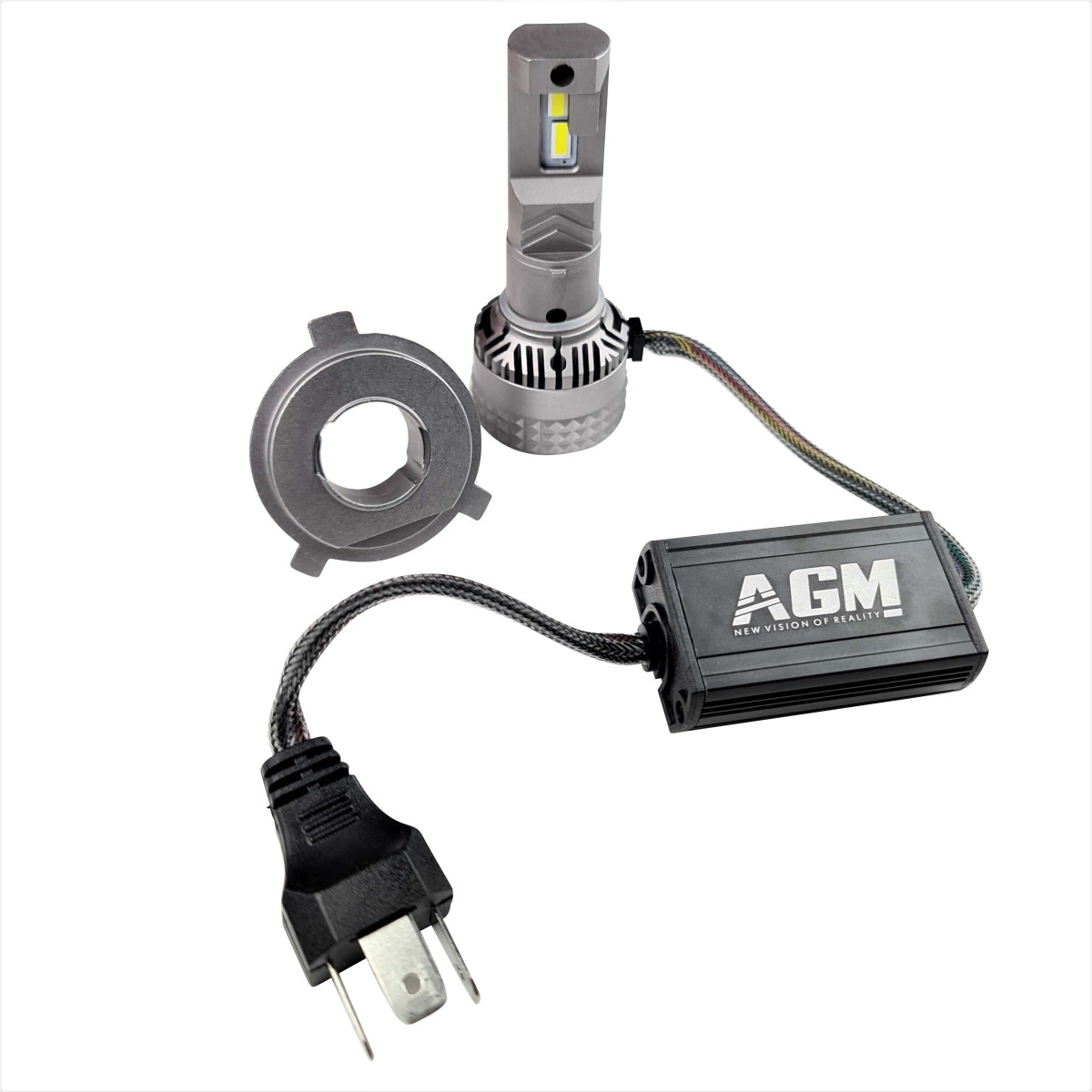 KIT AMPOULES LED H4 MILLENIUM GOLD AGM VISION