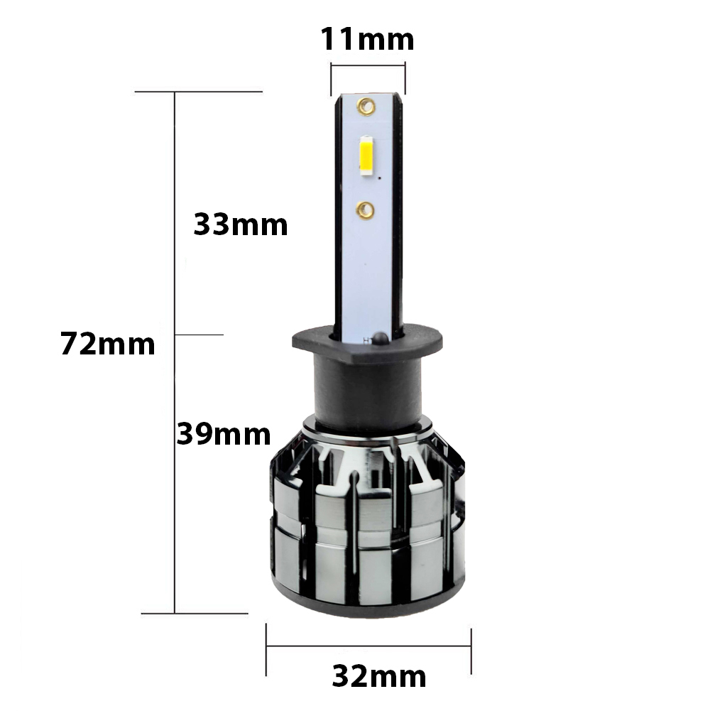 Ampoule h1 55w vintage effet jaune rétro au meilleurs prix