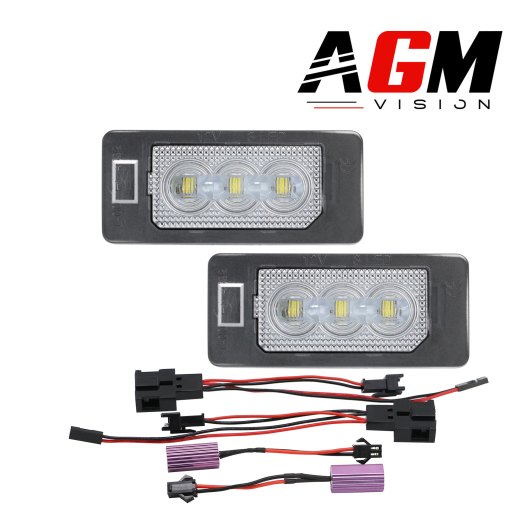 Kit 2 Moduli Illuminazione Led Targa AUDI- TIPO 2