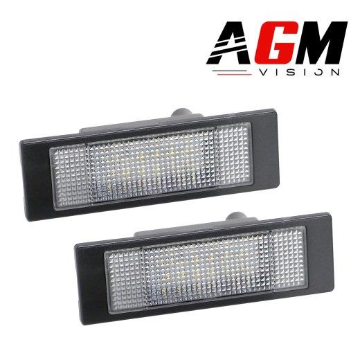 Kit 2 Módulos Iluminação Led Placa de matrícula BMW- TIPO 2