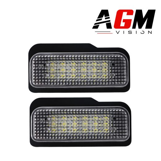 Kit 2 Modules Éclairage LED Plaque d'immatriculation Mercedes - TYPE 1