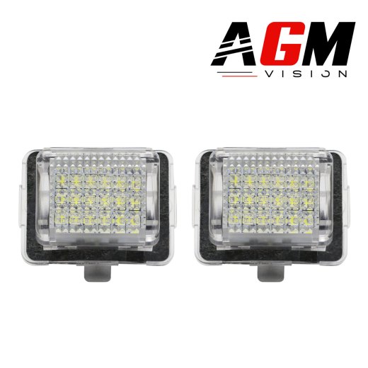Kit 2 Moduli Illuminazione Led Targa Mercedes - TIPO 2