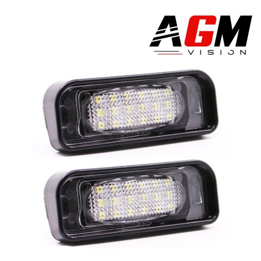 Kit 2 Moduli Illuminazione Led Targa Mercedes - TIPO 3