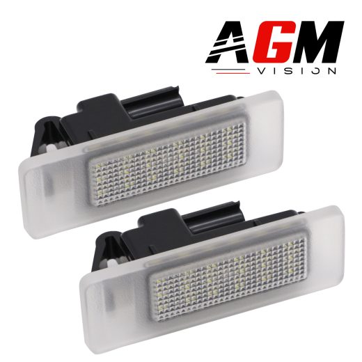 Kit 2 Modules Éclairage LED Plaque Immatriculation Renault Type 2