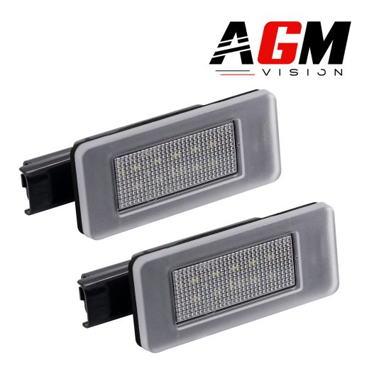 Kit 2 Modules Éclairage LED Plaque Peugeot - Citroën - Type 4