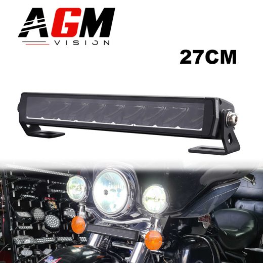 BARRE LED MOTO REFLECTA S6 EVO 27CM - LONGUE PORTÉE - 54 WATTS - 5000 LUMENS