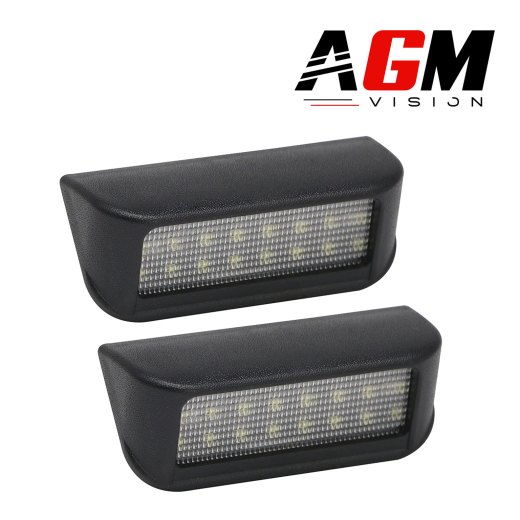 Kit 2 LED License Plate Lighting Modules Peugeot - Citroën - Type 5