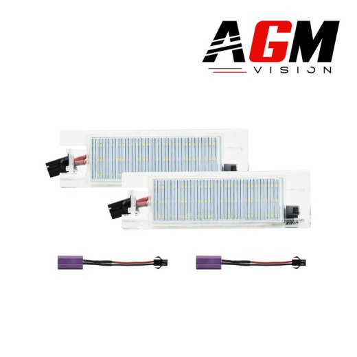 Kit 2 Modules Éclairage LED Plaque d'immatriculation ALFA ROMEO - TYPE 1