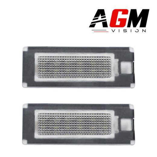 Kit 2 Modules Éclairage LED Plaque d'immatriculation Fiat - TYPE 3