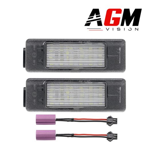 Kit 2 Modules Éclairage LED Plaque d'immatriculation Mercedes - TYPE 4