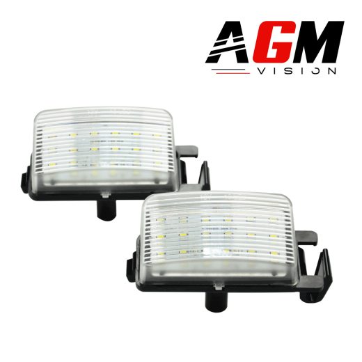 Kit 2 Modules Éclairage LED Plaque d'immatriculation Nissan - TYPE 2